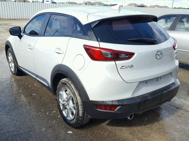 JM1DKDD78H0144899 - 2017 MAZDA CX-3 GRAND WHITE photo 3