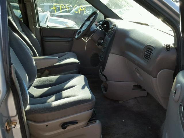 1D4GP25323B272635 - 2003 DODGE CARAVAN SE SILVER photo 5