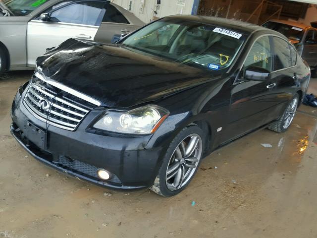 JNKAY01E66M107190 - 2006 INFINITI M35 BASE BLACK photo 2