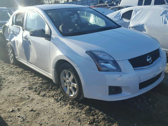 3N1AB6AP6CL778164 - 2012 NISSAN SENTRA 2.0 WHITE photo 1