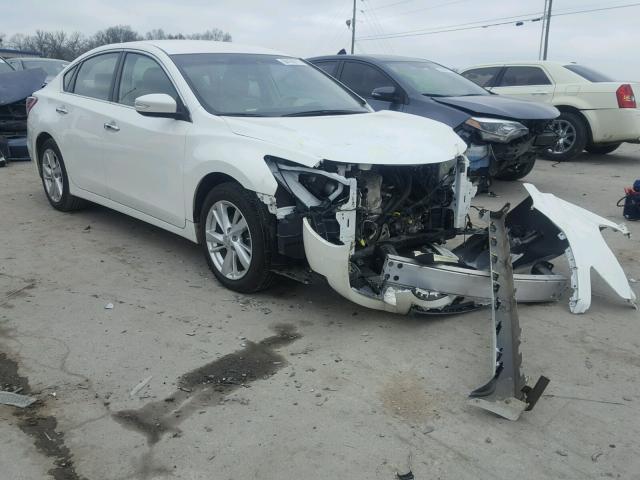 1N4AL3AP2DC227418 - 2013 NISSAN ALTIMA 2.5 WHITE photo 1