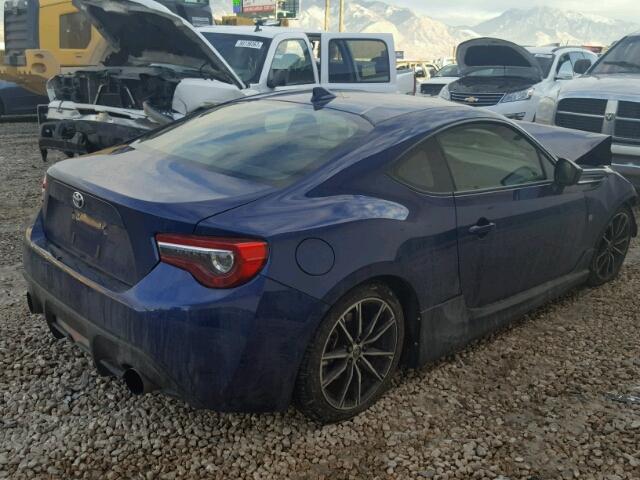 JF1ZNAA1XH8705574 - 2017 TOYOTA 86 BASE BLUE photo 4