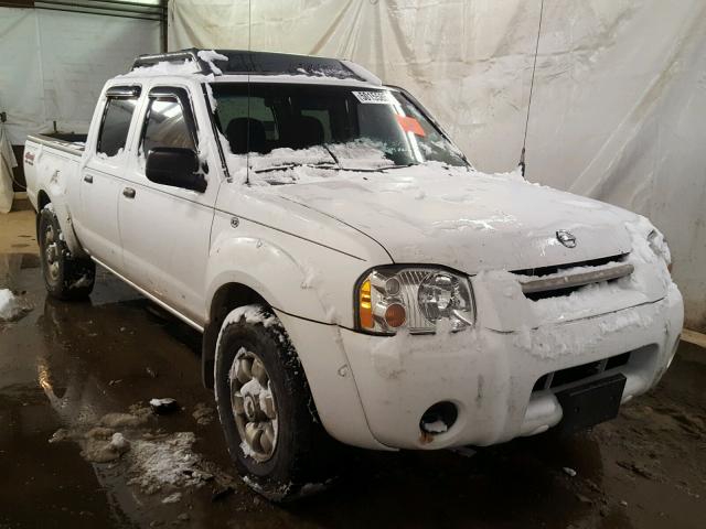 1N6ED29Y14C425470 - 2004 NISSAN FRONTIER C WHITE photo 1