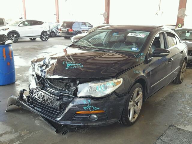 WVWGU73C19E513369 - 2009 VOLKSWAGEN CC VR6 4MO BLACK photo 2