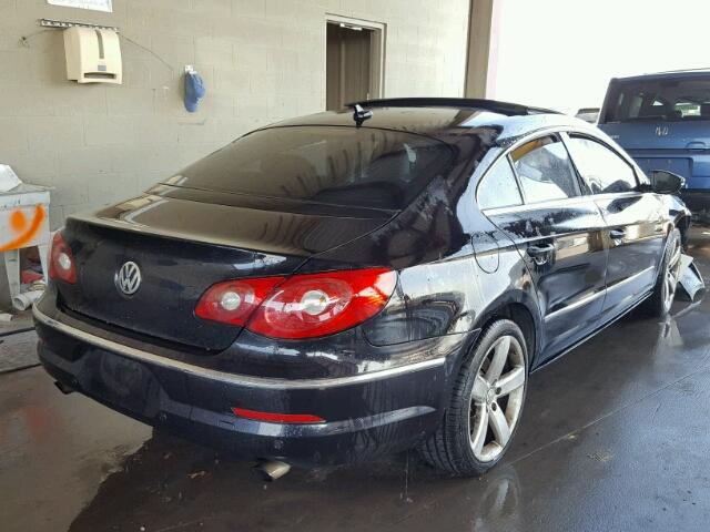 WVWGU73C19E513369 - 2009 VOLKSWAGEN CC VR6 4MO BLACK photo 4