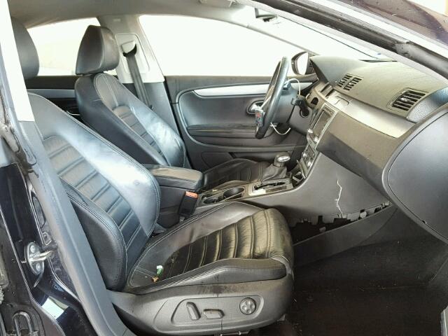 WVWGU73C19E513369 - 2009 VOLKSWAGEN CC VR6 4MO BLACK photo 5