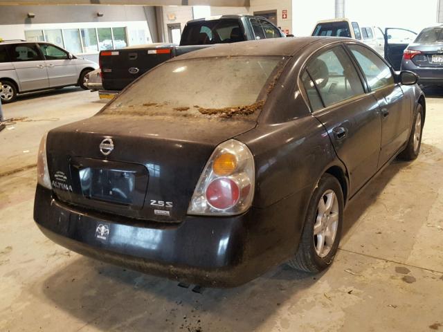 1N4AL11D86N448684 - 2006 NISSAN ALTIMA S BLACK photo 4