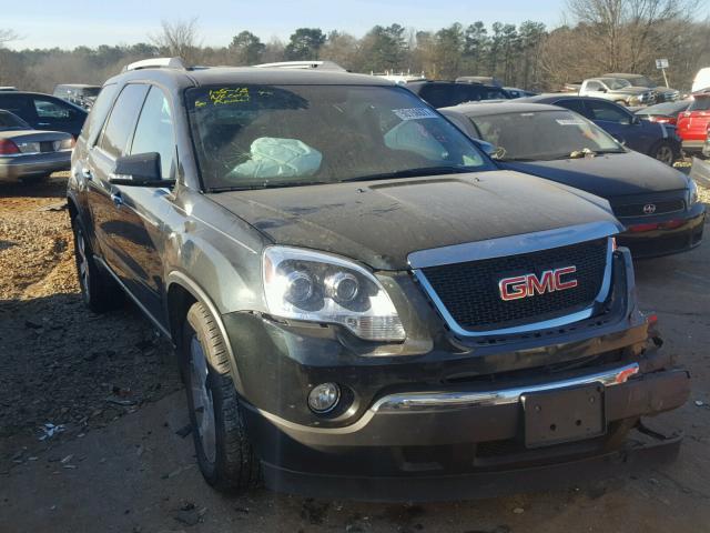 1GKKRRED2CJ130234 - 2012 GMC ACADIA SLT BLACK photo 1