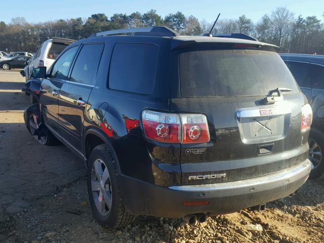 1GKKRRED2CJ130234 - 2012 GMC ACADIA SLT შავი ფოტო 3
