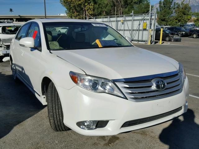 4T1BK3DB1BU378223 - 2011 TOYOTA AVALON BAS WHITE photo 1