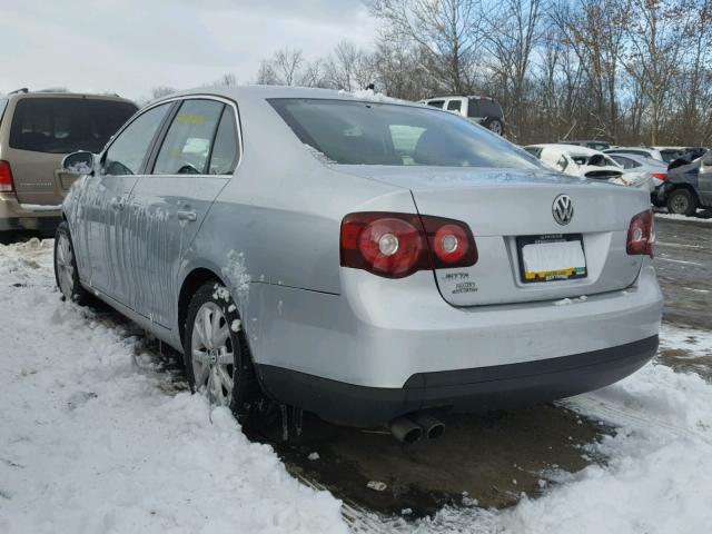 3VWRZ7AJ4AM057536 - 2010 VOLKSWAGEN JETTA SE SILVER photo 3