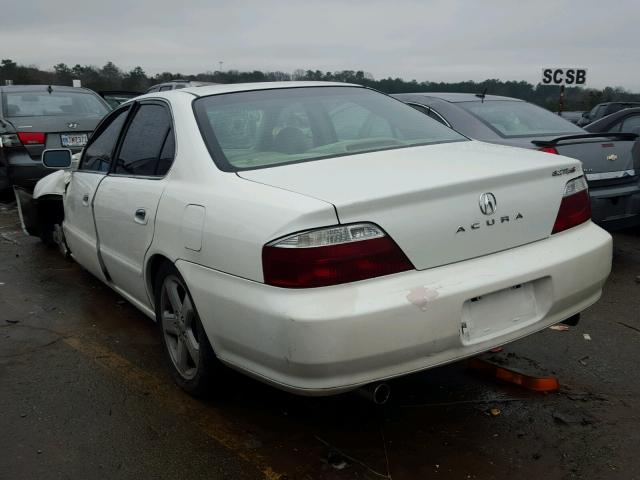 19UUA56813A064623 - 2003 ACURA 3.2TL TYPE WHITE photo 3