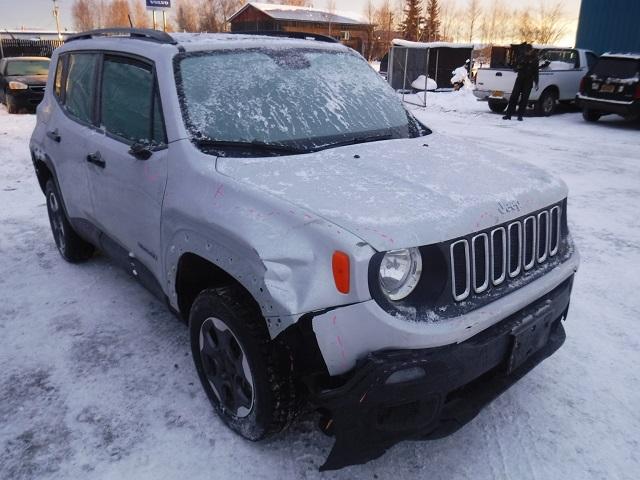 ZACCJBAT8FPB94858 - 2015 JEEP RENEGADE S GRAY photo 1