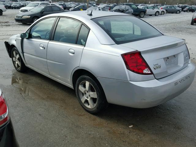 1G8AK55F36Z146996 - 2006 SATURN ION LEVEL SILVER photo 3
