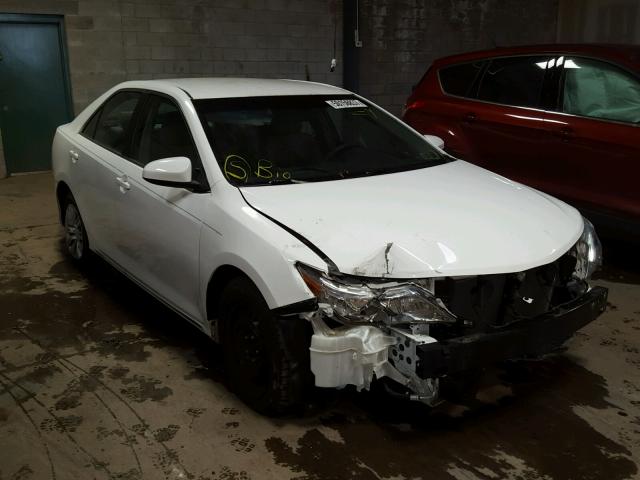 4T4BF1FK9CR190823 - 2012 TOYOTA CAMRY BASE WHITE photo 1