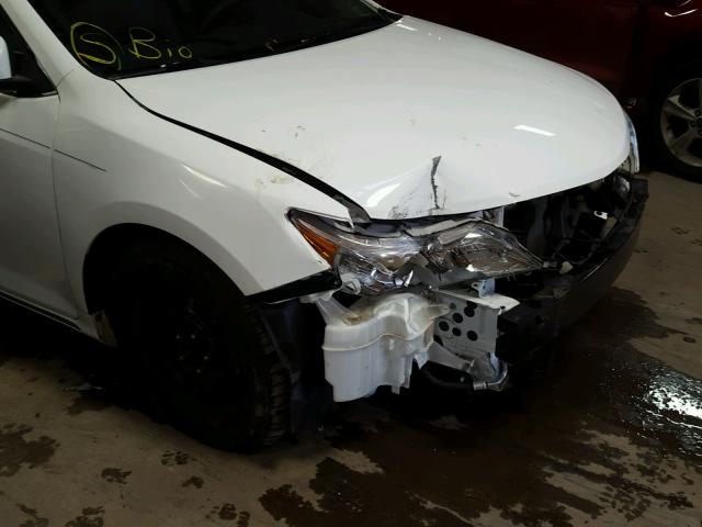 4T4BF1FK9CR190823 - 2012 TOYOTA CAMRY BASE WHITE photo 9