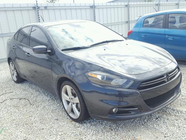 1C3CDFEB5ED759259 - 2014 DODGE DART GT GRAY photo 1