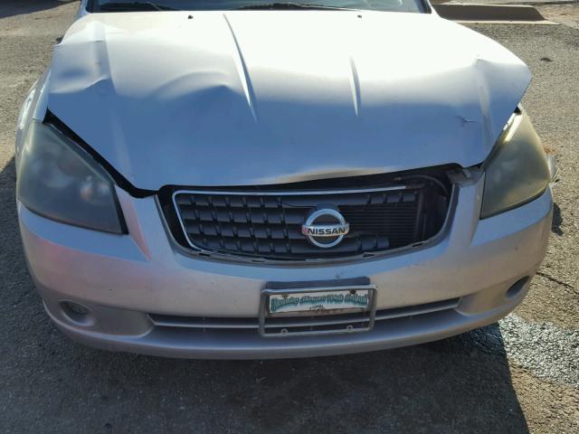 1N4AL11D25C101815 - 2005 NISSAN ALTIMA S SILVER photo 9