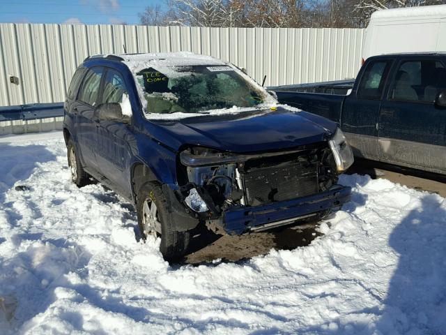 2CNDL13F186023378 - 2008 CHEVROLET EQUINOX LS BLUE photo 1