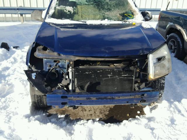 2CNDL13F186023378 - 2008 CHEVROLET EQUINOX LS BLUE photo 9