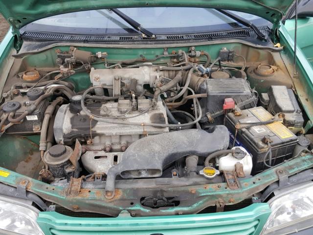 JT2AC53L7W0317869 - 1998 TOYOTA TERCEL CE GREEN photo 7