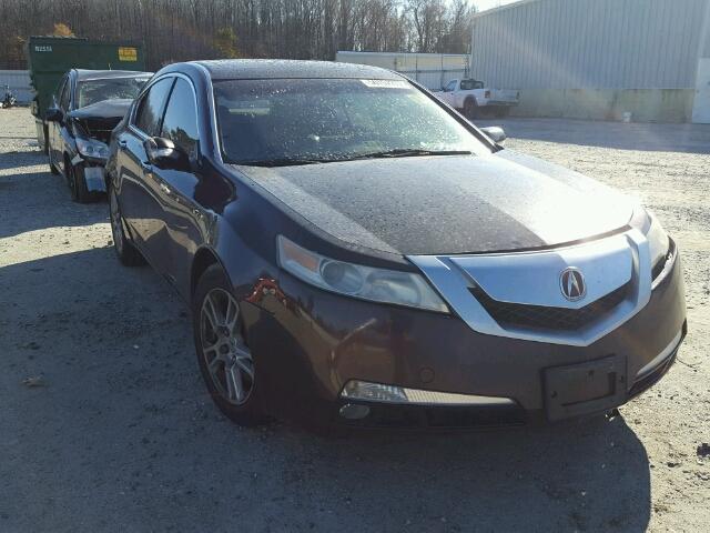 19UUA86509A013856 - 2009 ACURA TL MAROON photo 1