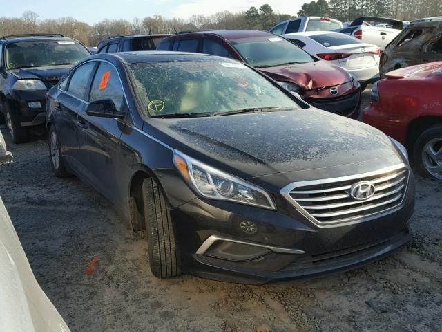 5NPE24AF0GH271891 - 2016 HYUNDAI SONATA SE BLACK photo 1