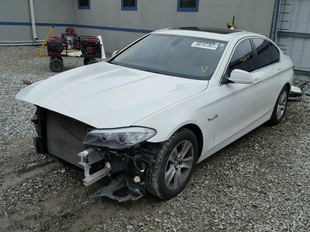 WBAFR1C59BC738620 - 2011 BMW 528 I WHITE photo 2