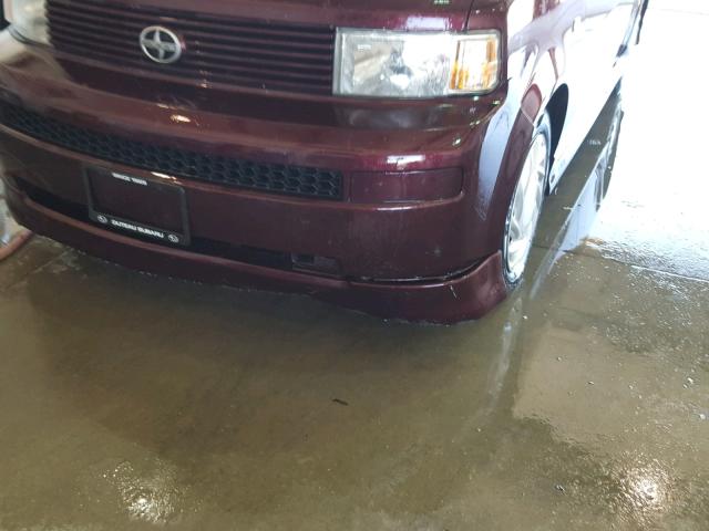 JTLKT324650194126 - 2005 TOYOTA SCION XB იასამნისფერი ფოტო 9