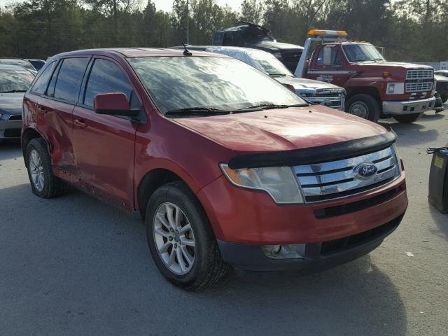 2FMDK38C59BA53070 - 2009 FORD EDGE SEL MAROON photo 1