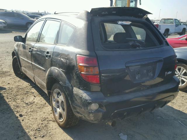 5Y2SL65807Z425502 - 2007 PONTIAC VIBE BLACK photo 3