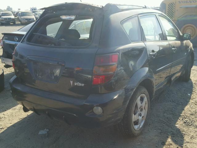 5Y2SL65807Z425502 - 2007 PONTIAC VIBE BLACK photo 4