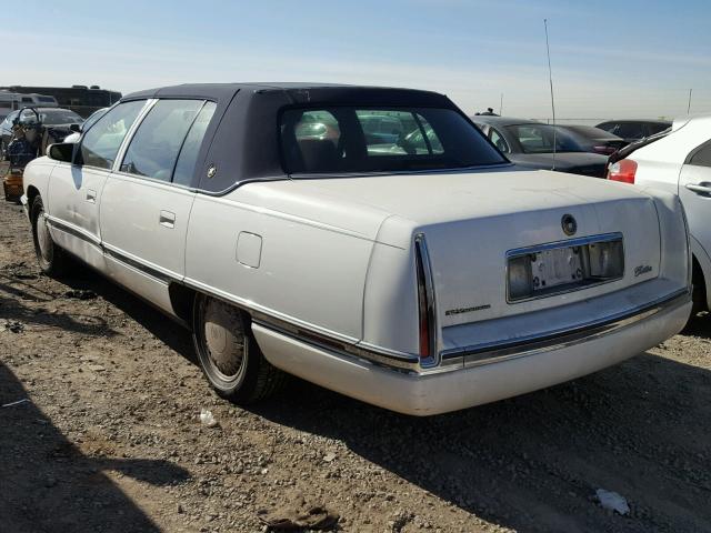 1G6KD52Y8TU267724 - 1996 CADILLAC DEVILLE WHITE photo 3