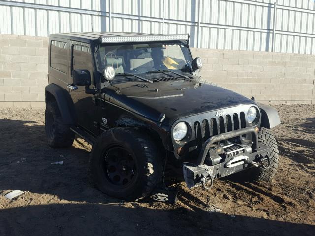 1J4AA2D10AL141354 - 2010 JEEP WRANGLER S BLACK photo 1