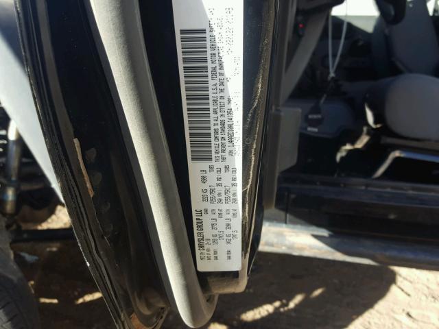 1J4AA2D10AL141354 - 2010 JEEP WRANGLER S BLACK photo 10