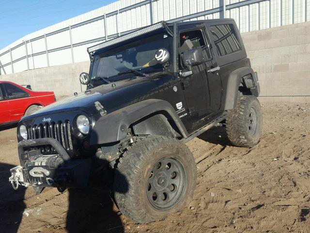 1J4AA2D10AL141354 - 2010 JEEP WRANGLER S BLACK photo 2