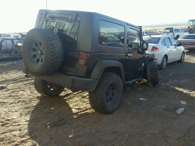 1J4AA2D10AL141354 - 2010 JEEP WRANGLER S BLACK photo 4