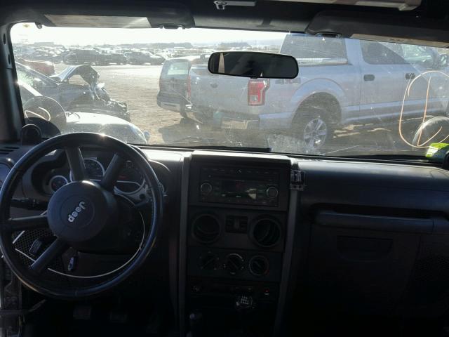 1J4AA2D10AL141354 - 2010 JEEP WRANGLER S BLACK photo 9