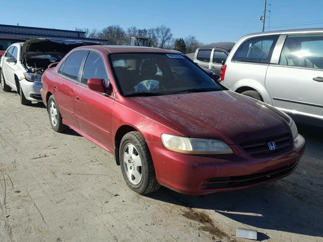 1HGCG16521A007868 - 2001 HONDA ACCORD EX MAROON photo 1