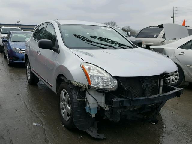 JN8AS5MTXBW176123 - 2011 NISSAN ROGUE S SILVER photo 1