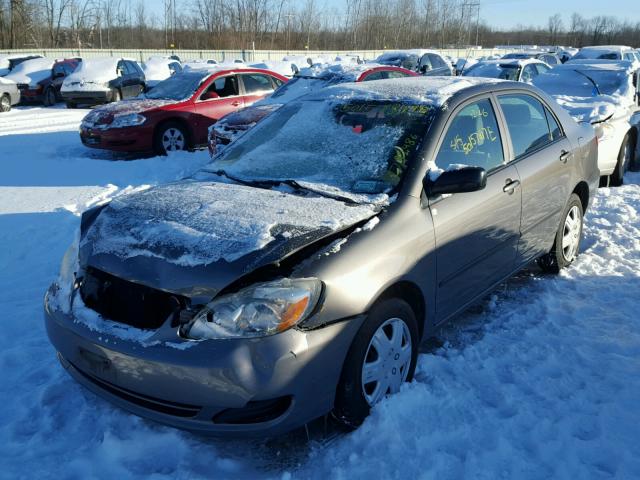 2T1BR32E07C851398 - 2007 TOYOTA COROLLA CE GRAY photo 2