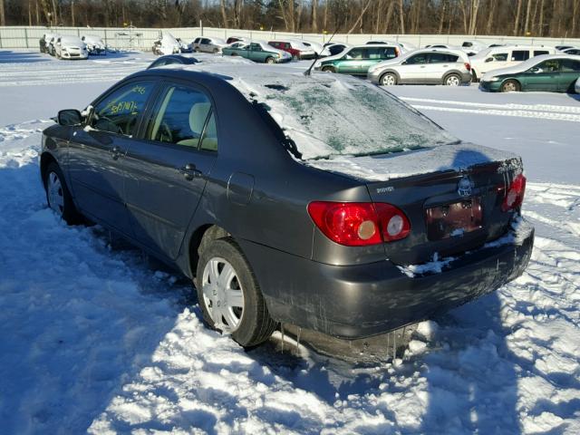 2T1BR32E07C851398 - 2007 TOYOTA COROLLA CE GRAY photo 3