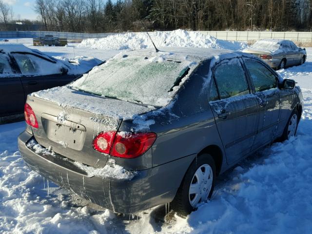 2T1BR32E07C851398 - 2007 TOYOTA COROLLA CE GRAY photo 4