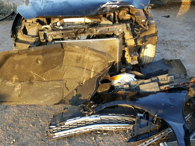 1G11C5SA5DU113724 - 2013 CHEVROLET MALIBU 1LT BLACK photo 9