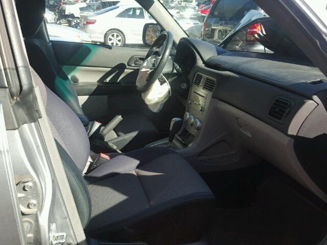 JF1SG66608H724731 - 2008 SUBARU FORESTER S 银色 照片 5