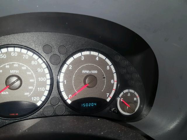 1J8GL48K25W599158 - 2005 JEEP LIBERTY SP BLACK photo 8