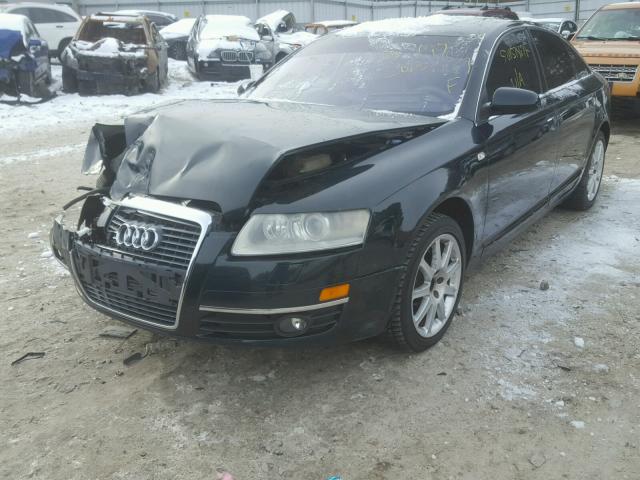 WAUDG74F85N070907 - 2005 AUDI A6 3.2 QUA GREEN photo 2