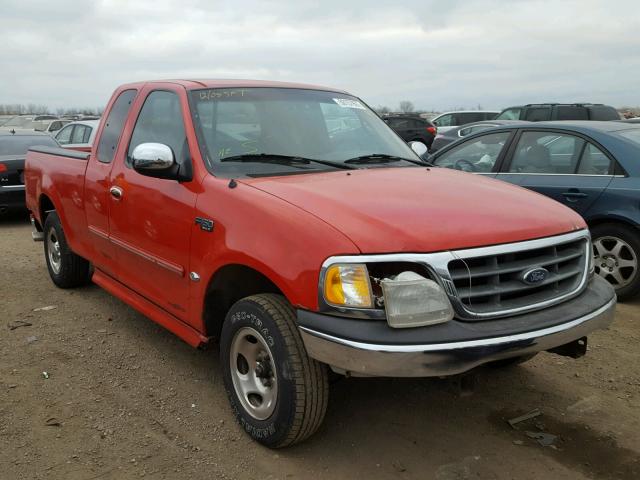 1FTZX1722YNA59615 - 2000 FORD F150 RED photo 1