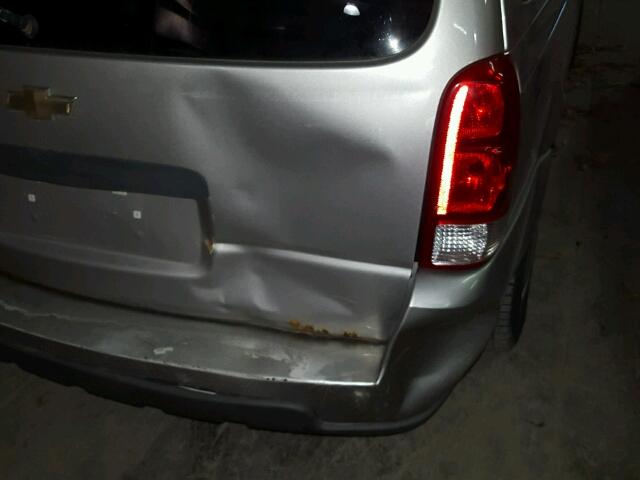 1GNDV23LX6D104119 - 2006 CHEVROLET UPLANDER L SILVER photo 9
