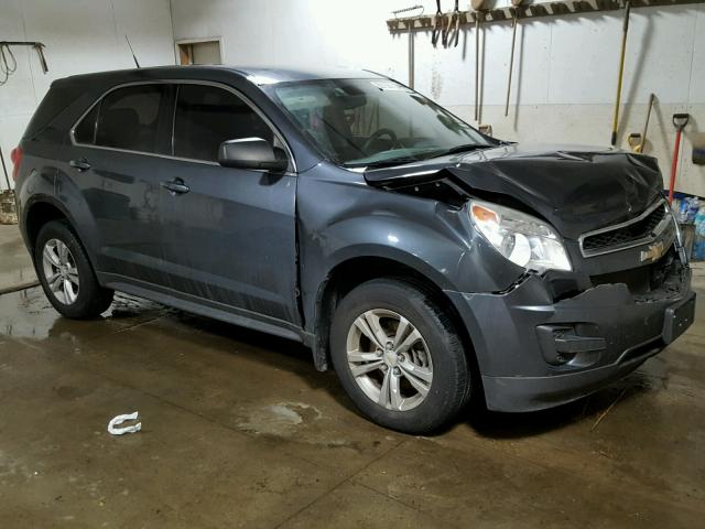 2CNFLCECXB6266668 - 2011 CHEVROLET EQUINOX LS BLUE photo 1